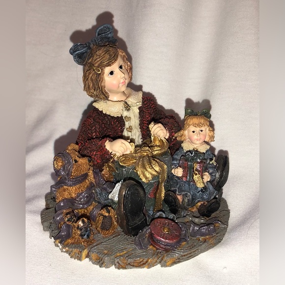 BOYDS BEAR YESTERDAYS CHILD DOLLSTONE KAREN WILSON MOTHERS PRESENT - Picture 6 of 10